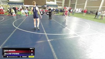 138 lbs Cons. Round 5 - Zach Benson, CO vs Truland Stearns, CO