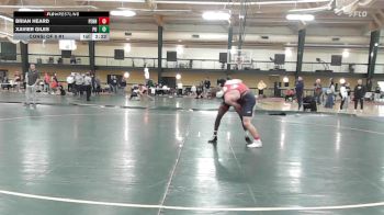 174 lbs Consi Of 8 #1 - Brian Heard, Penn vs Xavier Giles, Princeton
