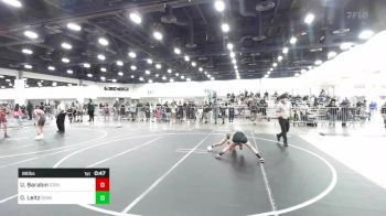 86 lbs Consi Of 8 #2 - Uriah Barabin, Grindhouse WC vs Oliver Leitz, Dominate WC