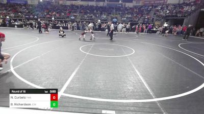 53 lbs Round Of 16 - Noah Curbelo, Terminator Wrestling Academy vs Braxton Richardson, Jackson County Wrestling Club