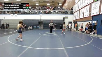 95 lbs Champ. Round 1 - Austin Armstrong, East Idaho Elite Wrestling Club vs River Fitzsimmons, Fighting Squirrels Wrestling Club