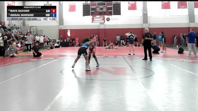 102 lbs Rr Rnd 2 - Maya Naicker, Alberta Elite Wwc vs Abigail Marquez, Surfside X