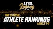 2018 Varsity All Star Level Legacy Rankings
