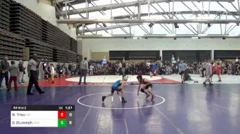 53 lbs Prelims - Nathaniel Trieu, Junior Terps ES vs Geno DiJoseph, Level Up ES