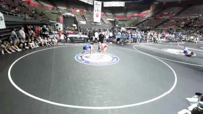 145 lbs Tiarra Bibbens, TCWA - Tri-Counties Wrestling Association vs Justine Perez, KTWA-Kings-Tulare Wrestling Association