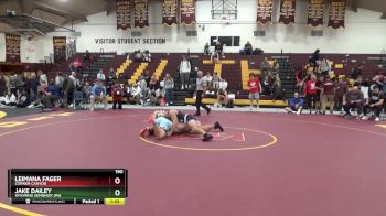 190 lbs Quarterfinal - Jake Dailey, Wyoming Seminary (PA) vs Leimana Fager, Corner Canyon