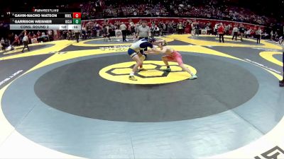 D1-126 lbs Cons. Round 2 - Garrison Weisner, Oregon Clay vs Gavin-Nacho Watson, Moeller