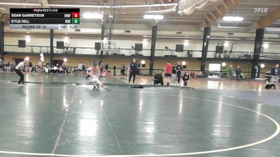 133 lbs Round Of 16 - Sean Garretson, Unaffiliated vs Kyle Hill, Rider - UNATT