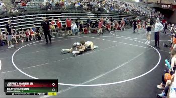 100 lbs Semis & 1st Wrestleback (8 Team) - Keaton Nelson, Kansas Cobra vs Jeffrey Martin Jr, Nebraska Maize