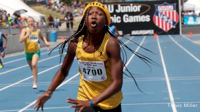 Cha'iel Johnson runs 55.8 in 400m Prelims