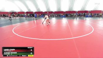 116-116 lbs Round 1 - James Cohen, Vernon Hills vs Karsen Fenger, Waska/BBE