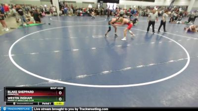 126 lbs Champ. Round 2 - Westin Ingham, Pinnacle Wrestling Club vs Blake Sheppard, Minnesota