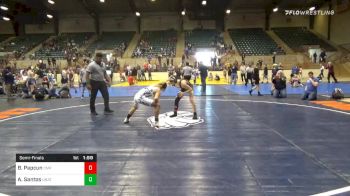 120 lbs Semifinal - Brian Papcun, Compound Wrestling vs Anthony Santos, Unattached