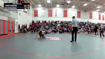 138 lbs Cons. Round 3 - Chris Paradise, West Geauga vs Alex Echeverria, Lakeside