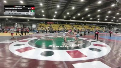 144 lbs 7th Place Match - Griffon Signalness, Watford City Wolves vs Hunter Glynn, Eastside United