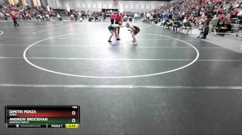 144 lbs Cons. Round 1 - Dimitri Penza, Omro vs Andrew Brockman, Oshkosh North