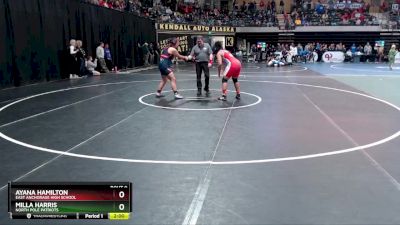 185G Quarterfinal - Milla Harris, North Pole Patriots vs Ayana Hamilton, East Anchorage High School