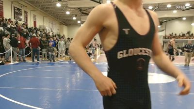 138 lbs Quarterfinal - Aiden DeCoste, Gloucester vs Phi Tran, Foxborough