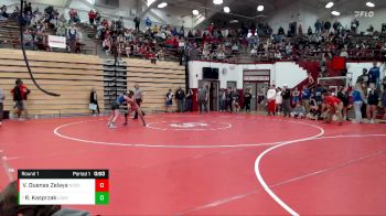 100-108 lbs Round 1 - Reese Kasprzak, Lake Central vs Victoria Duenas Zelaya, North Central