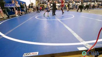 52 lbs Quarterfinal - Dylan Lockwood, Heat vs Lucas Morgan, Berryhill Wrestling Club