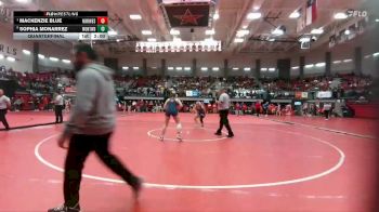 145 lbs Quarterfinal - Mackenzie Blue, Northwest vs Sophia Monarrez, Montwood