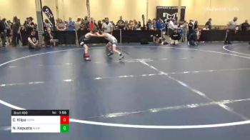 75 lbs Semifinal - Coleton Klipa, Norwin vs Nico Kapusta, Hempfield Area