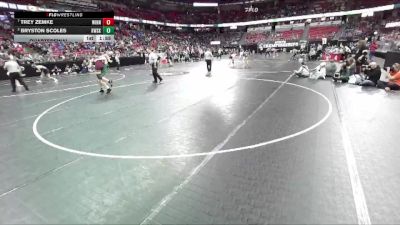 D2-150 lbs Quarterfinal - Bryston Scoles, Kewaskum vs Trey Zemke, Winneconne