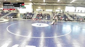 133 lbs Champ. Round 1 - Mason Jacobellis, Springfield vs Carver Moyer, Norwich