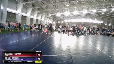 59 lbs Cons. Round 3 - Canyon Moffat, Utah vs Simon Jensen, Champions Wrestling Club