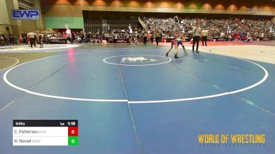 84 lbs Round Of 32 - Cooper Patterson, All-Phase Wrestling vs Ryan Nored, Wasco Wrestling