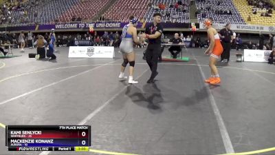 180 lbs Placement Matches (16 Team) - Mackenzie Konanz, Aurora vs Kami Senlycki, Wartburg