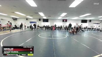 113 lbs Cons. Round 4 - Nathan Valencia, Cerritos vs Samuel Lee, Crespi Carmelite