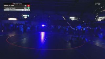 100-105 lbs Quarters - Harlym Ward, Bear River Wrestling Club vs Brynlee Kirk, Sanderson Wrestling Academy