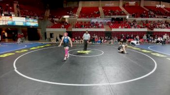 130 lbs Round 4 - Semis (4 Team) - Cora Hayes, Southlake Carroll vs Kyra Billingsley, Weatherford