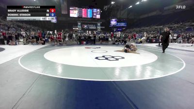 175 lbs Cons. Sub-rd Of 16 - Brady Allessie, PA vs Dominic Stinson, MO