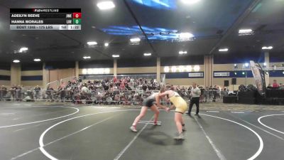 175 lbs Round Of 16 - Adeilyn Reeve, Jimenez Trained Academy vs Hanna Morales, Livewire