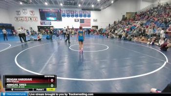 95-103 lbs Semifinal - Abbigail Sires, Twin Spruce Jr High vs Reagan Hargrave, Dean Morgan