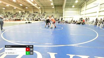 285 lbs Rr Rnd 1 - Alex Griffith, Claws Ohio Red vs William VanWyck, Elite NJ HS Red