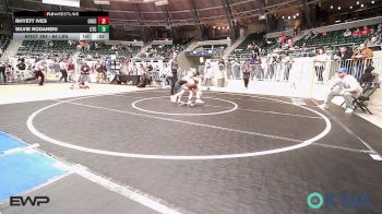 66 lbs Consolation - Rhyett Ives, Checotah Matcats vs Silvie Rodanski, Cleveland Takedown