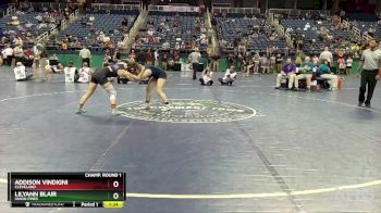 120 lbs Champ. Round 1 - LilyAnn Blair, Union Pines vs Addison Vindigni, Cleveland