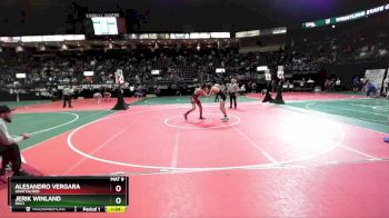 154 lbs Champ. Round 2 - Alesandro Vergara, Unattached vs Jerik Winland, OGC1