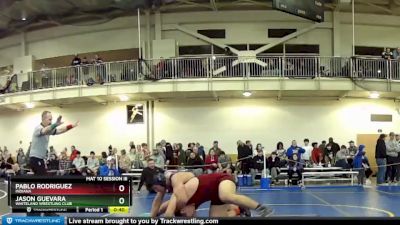 195 lbs Cons. Round 5 - Pablo Rodriguez, Indiana vs Jason Guevara, Whiteland Wrestling Club