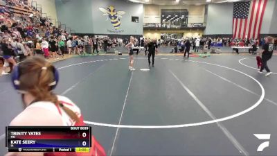 115 lbs Quarterfinal - Trinity Yates, MN vs Kate Seery, IA