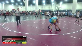 132 lbs Round 5 (10 Team) - Bradlee Ellis, Team Fuzzy Bees vs Jacob Williamson, Monrovia Bulldogs
