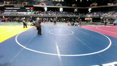 6A 152 lbs Semifinal - Samaria Barnett, Converse Judson vs Mallory Lowe, Euless Trinity