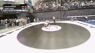 6A 165 lbs Champ. Round 1 - Sunny Fager, Layton vs Dallin Davidson, Skyridge
