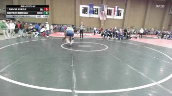215 lbs Champ. Round 3 - Brayden Morgan, Whitfield vs Brodie Purtle, St. Michael The Archangel