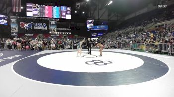 95 lbs Champ. Rd Of 64 - Brooklyn Lafrenz, ND vs Addison Moerler, NY