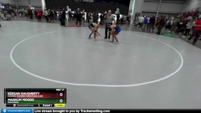 144 lbs Cons. Round 2 - Keegan Daugherty, Yucaipa Thunder Wrestling Club vs Magnum Moggo, Wisconsin