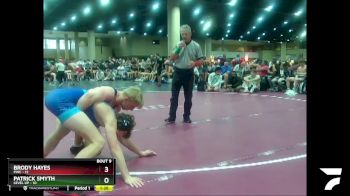 132 lbs Round 3 (6 Team) - Brody Hayes, PWC vs Patrick Smyth, Level Up